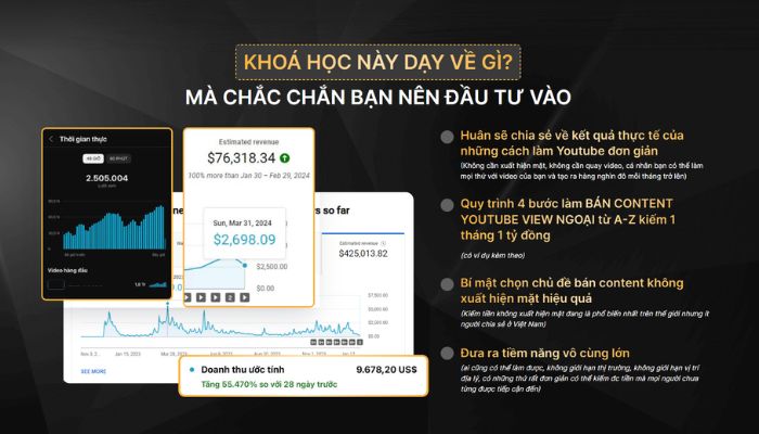 Tại sao nên chọn khóa học của Nguyễn Văn Huân